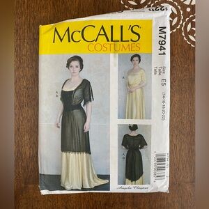 Edwardian Women’s Costume from the Angela Clayton Collection of McCall’s M7941